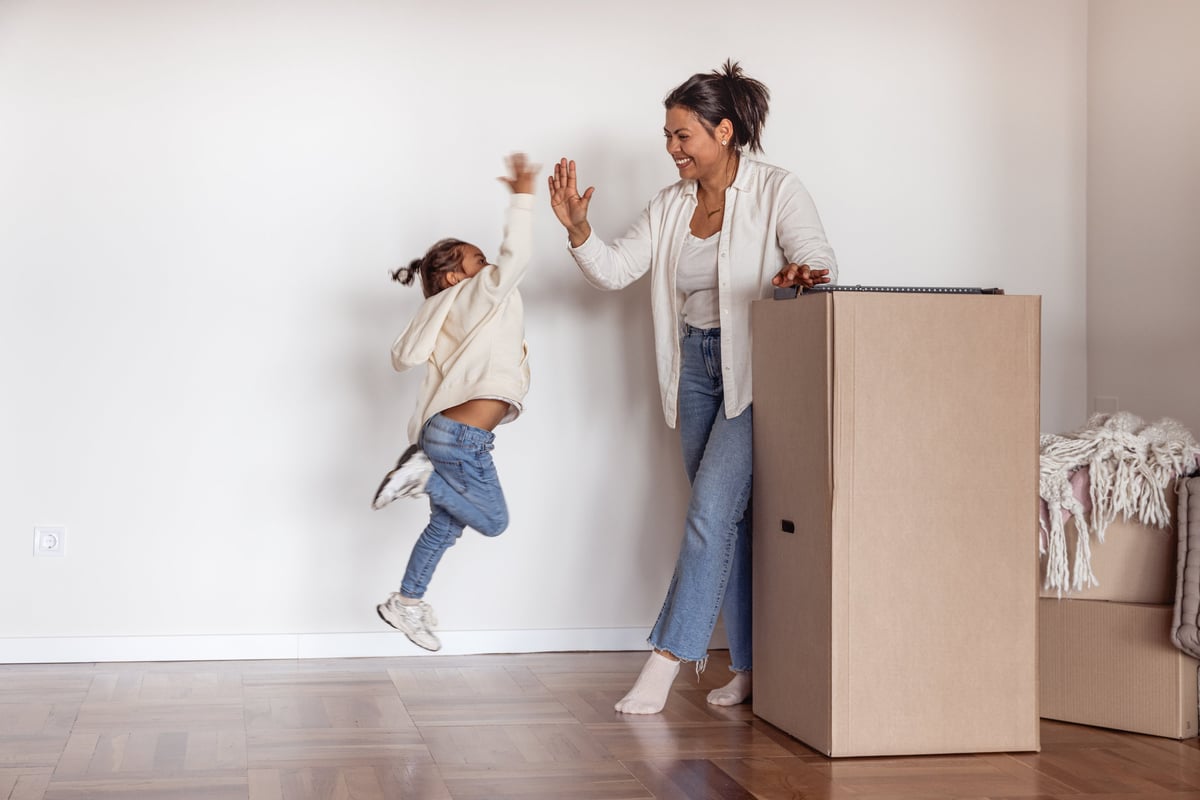 Family protected with life insurance coverage